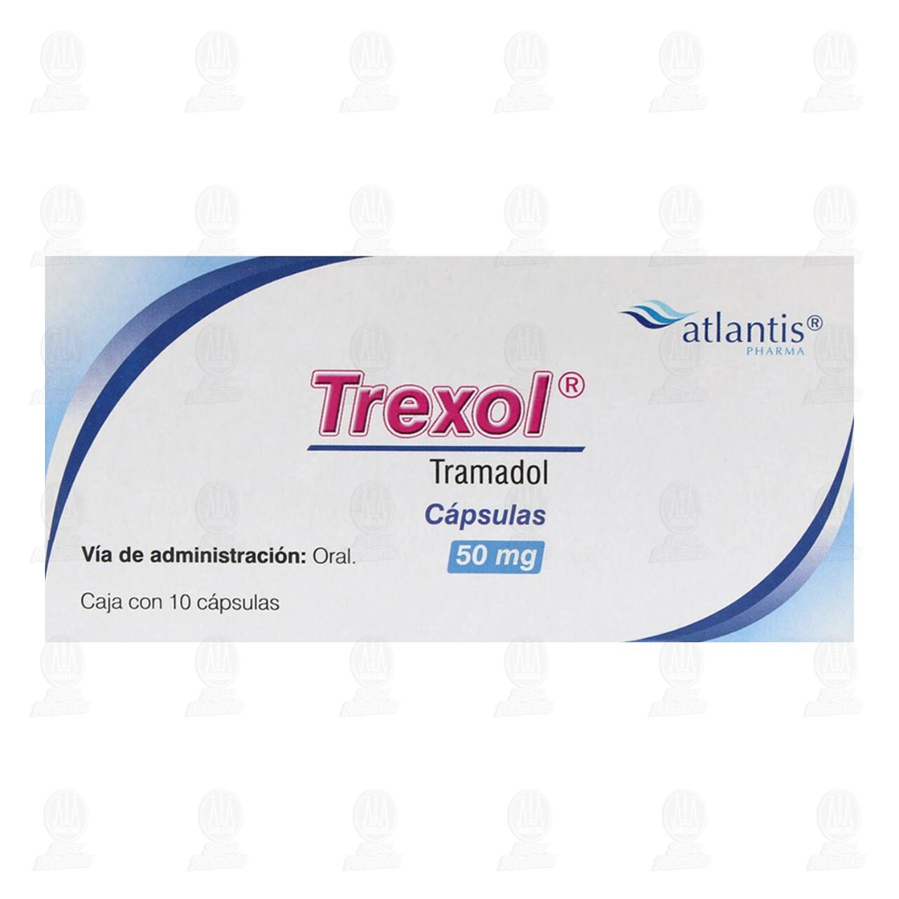 Trexol 50mg, 10 C&aacute;psulas. image number 1