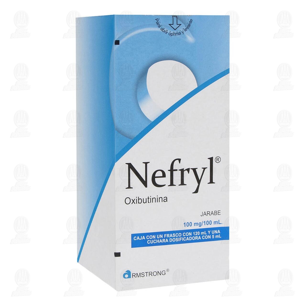 Nefryl 100mg/100ml Jarabe, 120 ml. image number 0