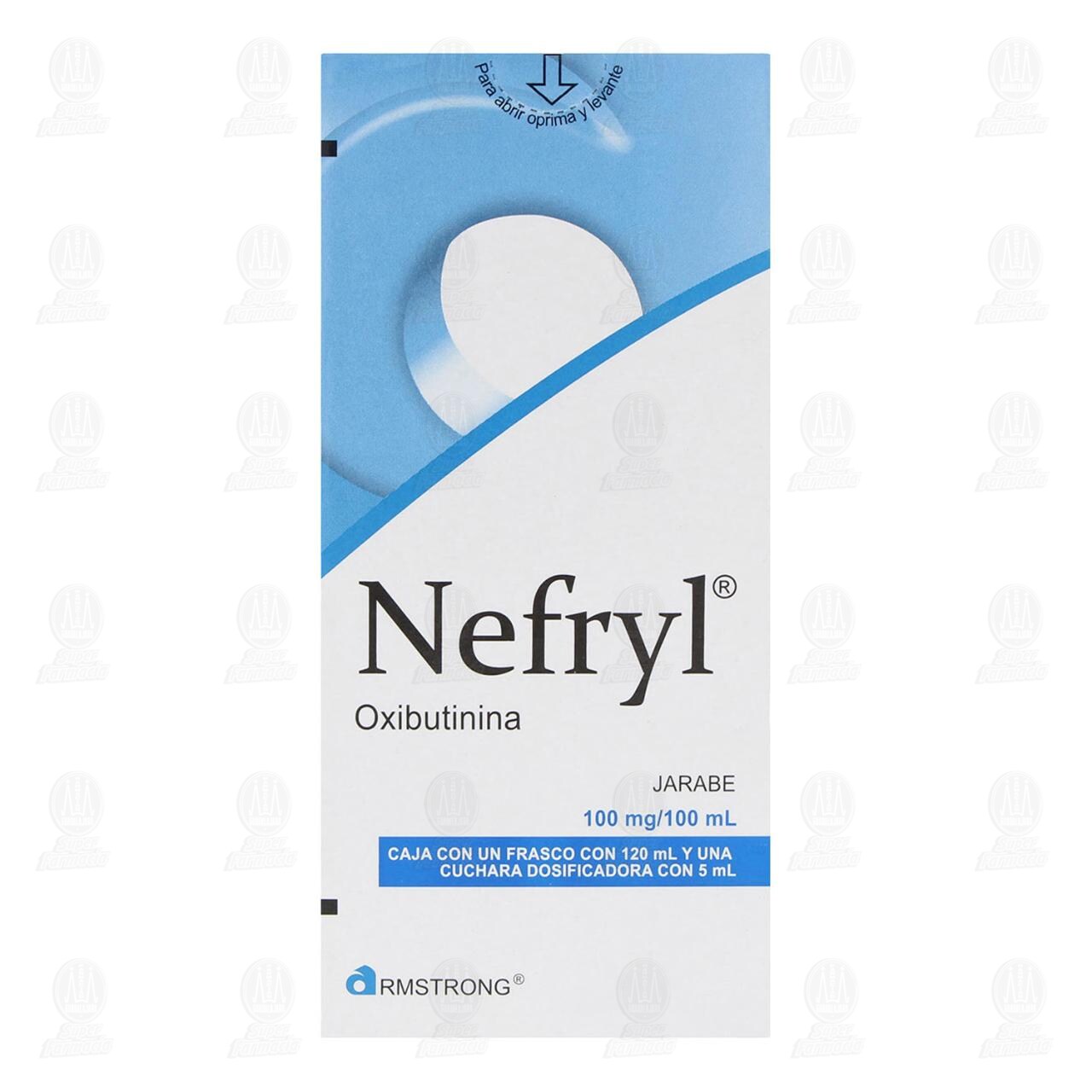 Nefryl 100mg/100ml Jarabe, 120 ml. image number 1