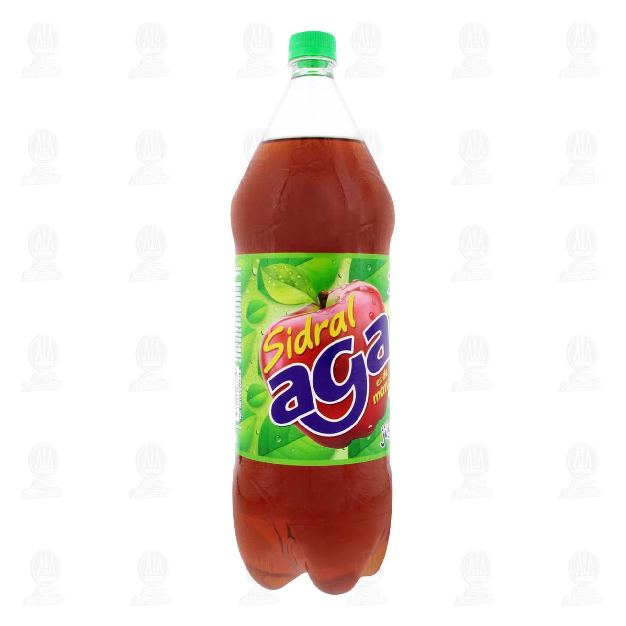 Imagen para Refresco Sidral Aga Manzana, 2 l.