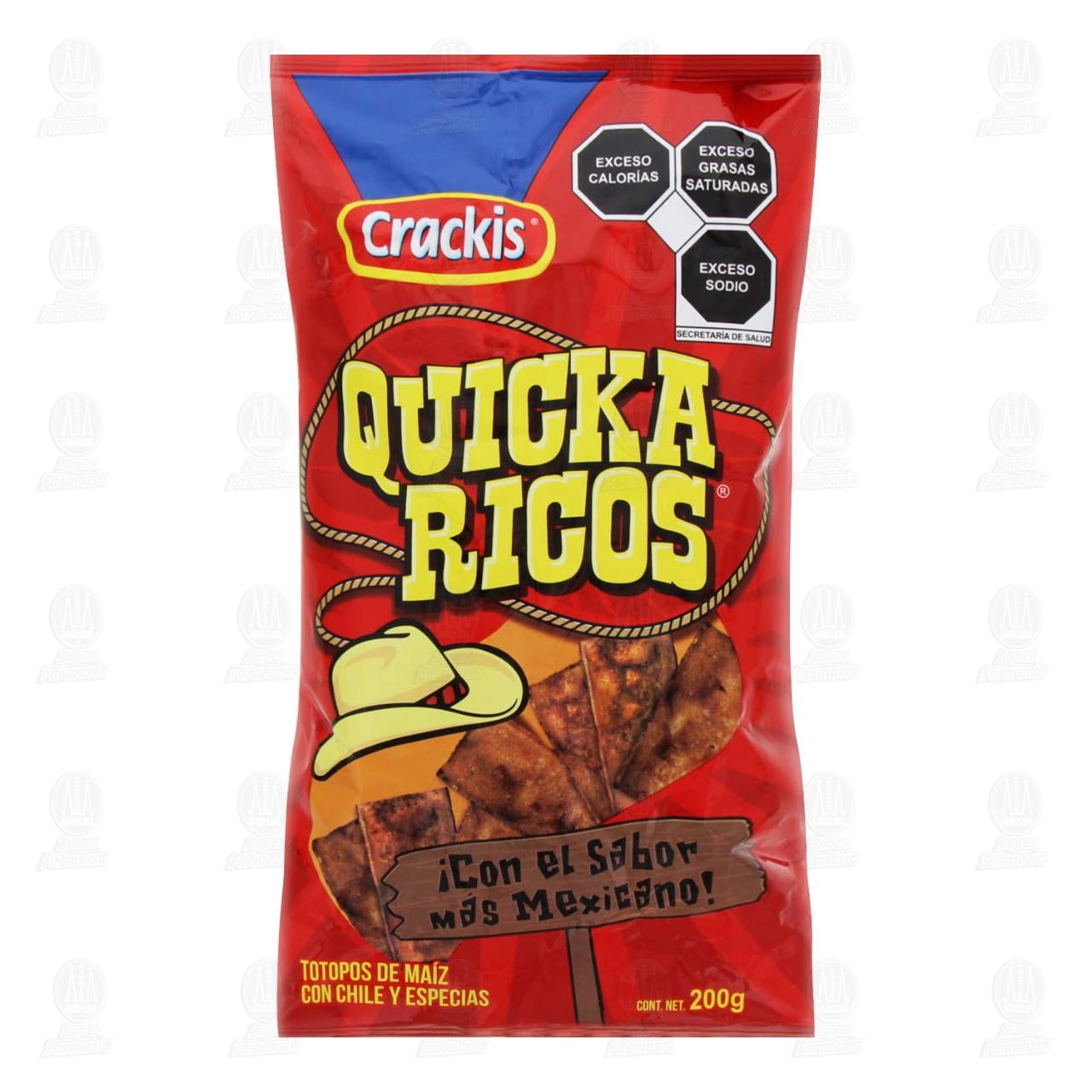 Imagen para Totopos Crackis Quicka Ricos, 200 gr.