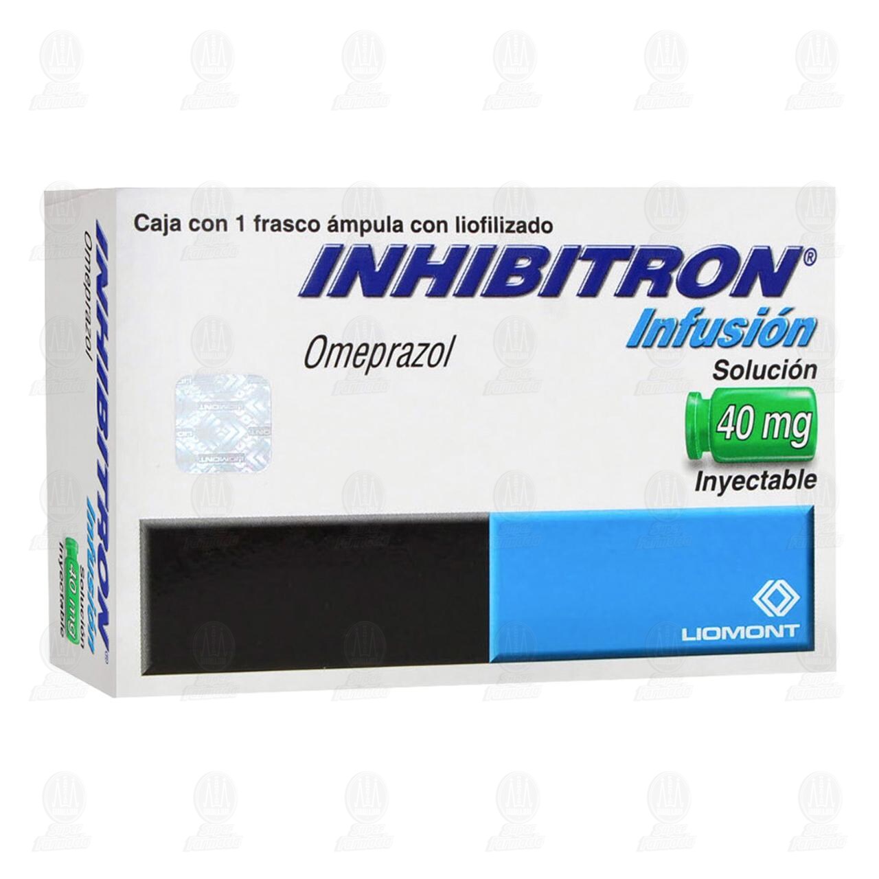 Inhibitron Infusi&oacute;n 40 mg Soluci&oacute;n Inyectable, 1 pz. image number 0
