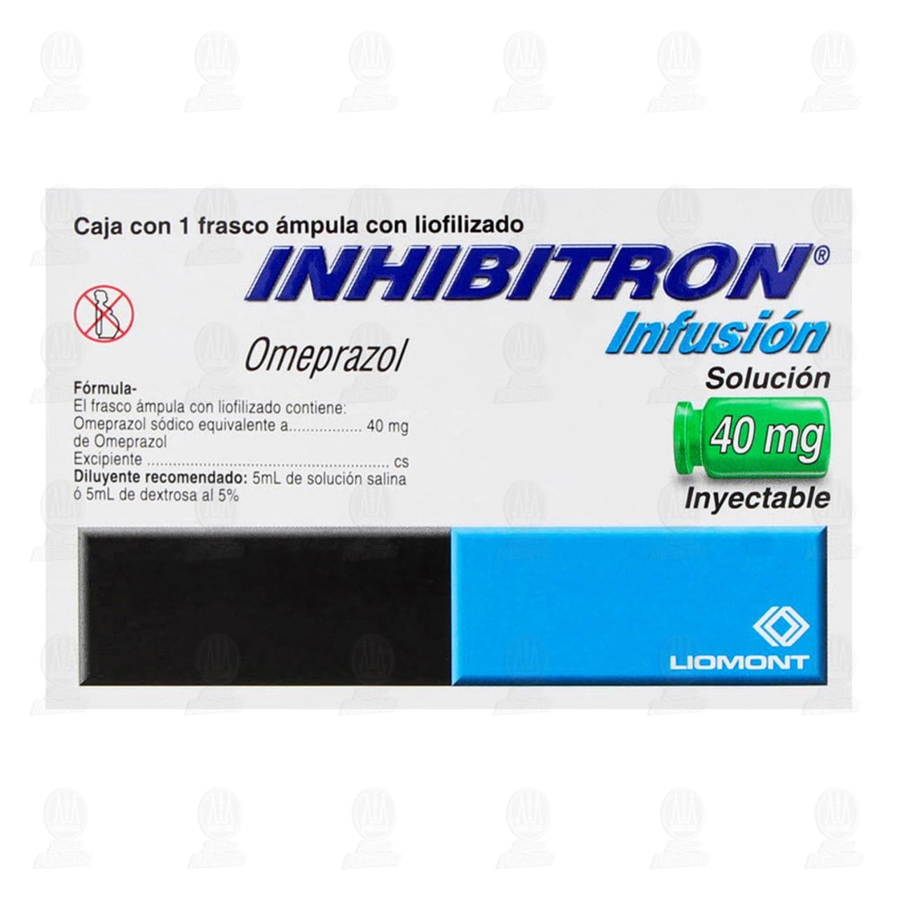 Inhibitron Infusi&oacute;n 40 mg Soluci&oacute;n Inyectable, 1 pz. image number 2