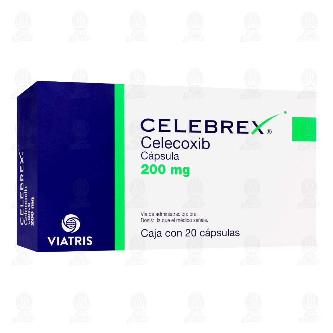 Celebrex 200 mg, 20 C&aacute;psulas.