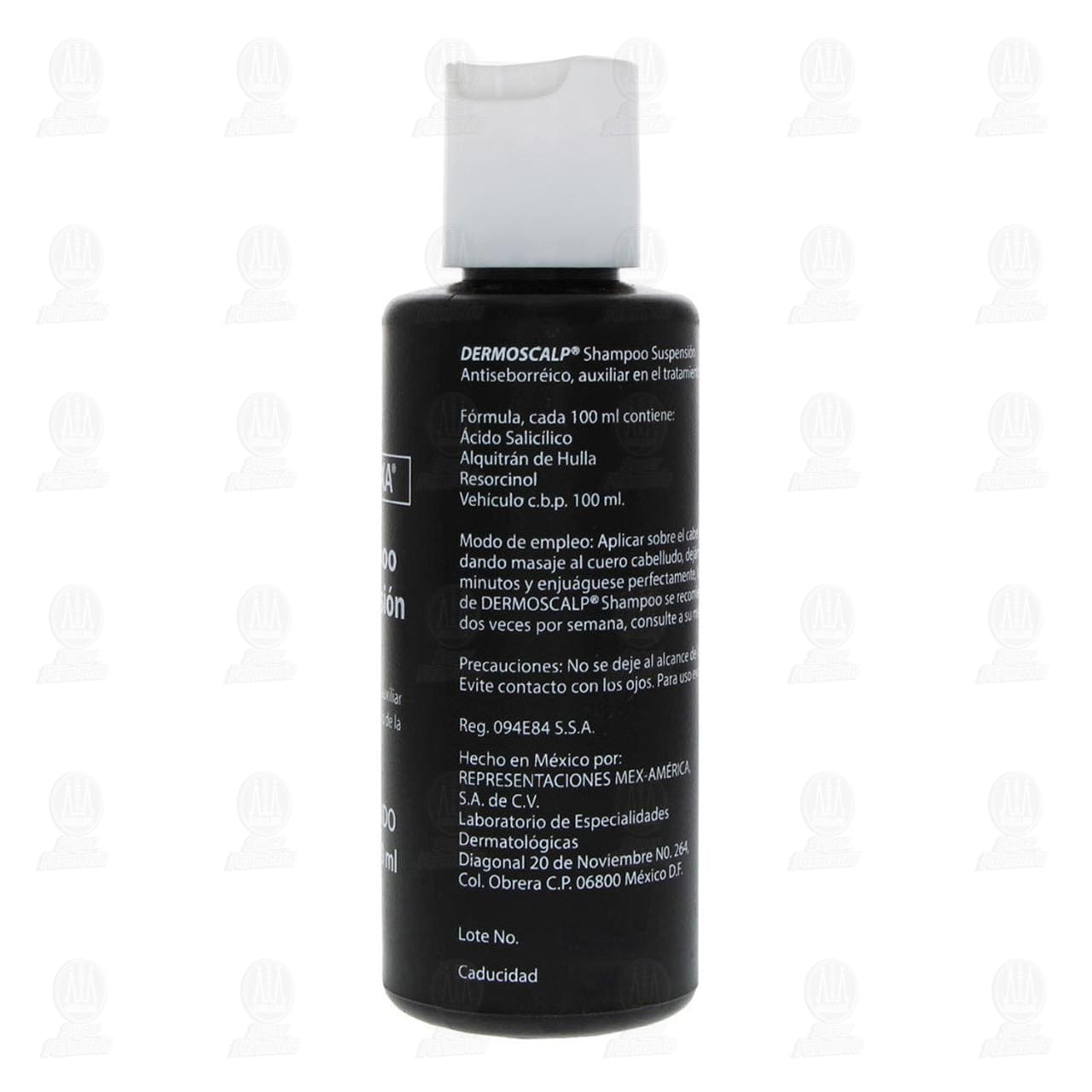Dermoscalp Shampoo Suspensi&oacute;n, 100 ml. image number 3