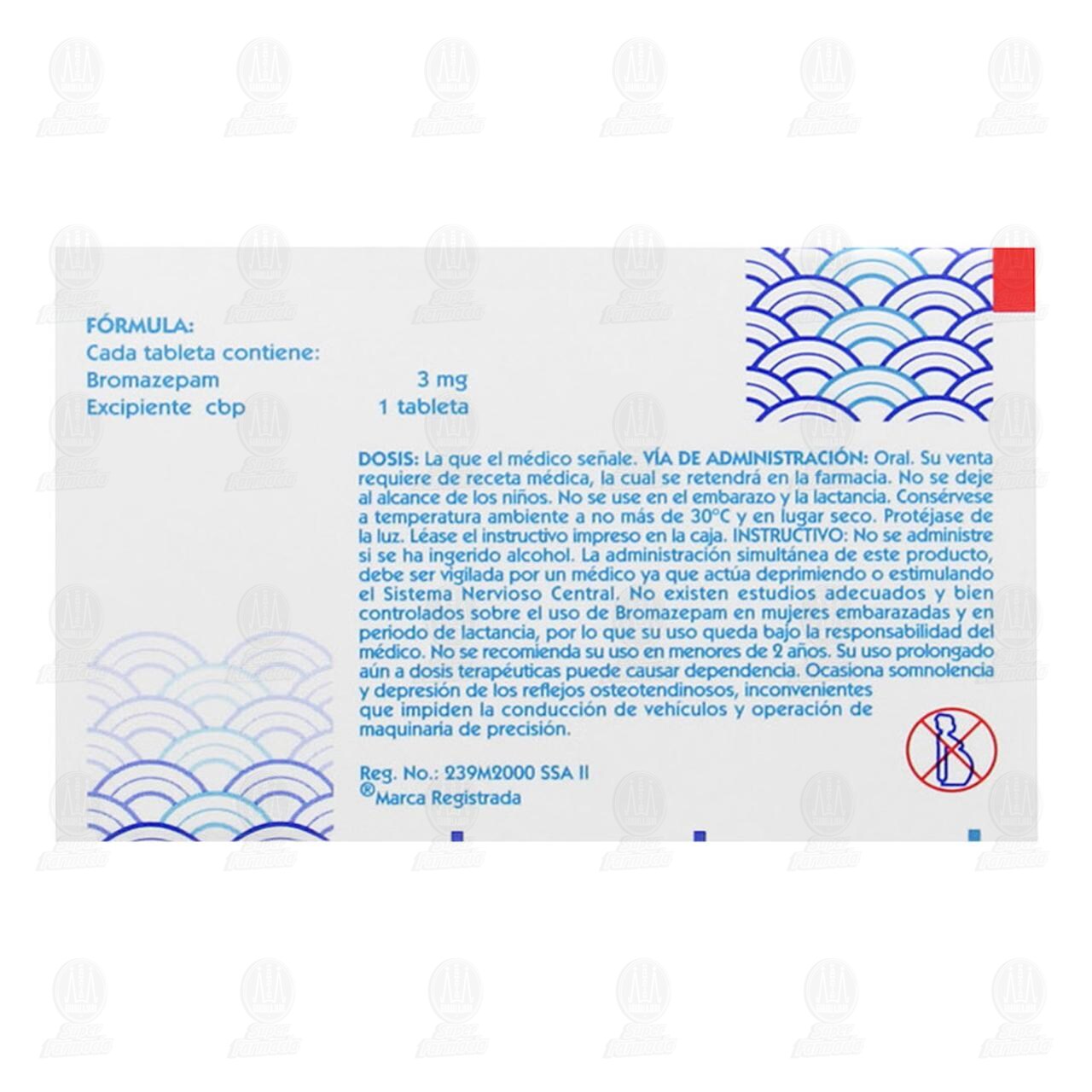 Otedram 3 mg, 30 Tabletas. image number 2
