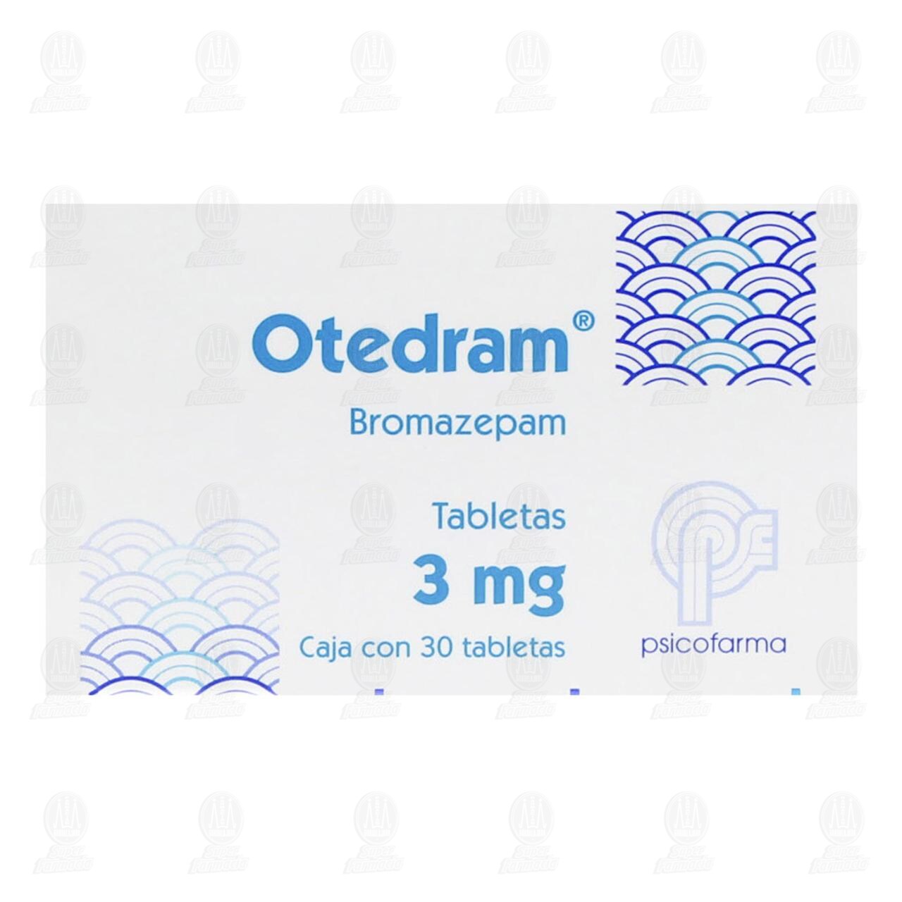 Otedram 3 mg, 30 Tabletas. image number 1