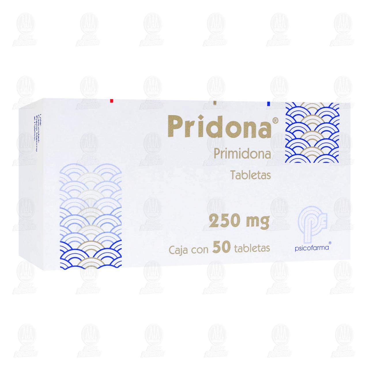 Pridona 250 mg, 50 Tabletas. image number 0