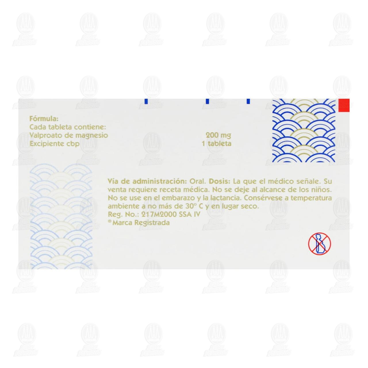 Criam 200 mg, 40 Tabletas. image number 2