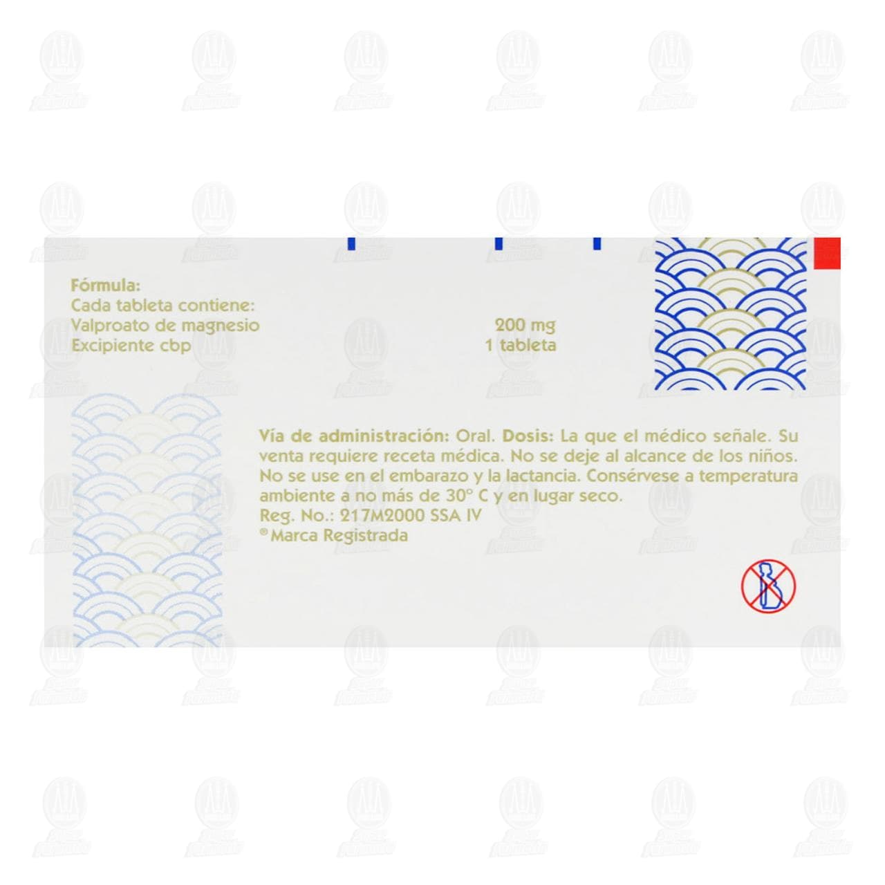 Criam 200 mg, 40 Tabletas. image number 2