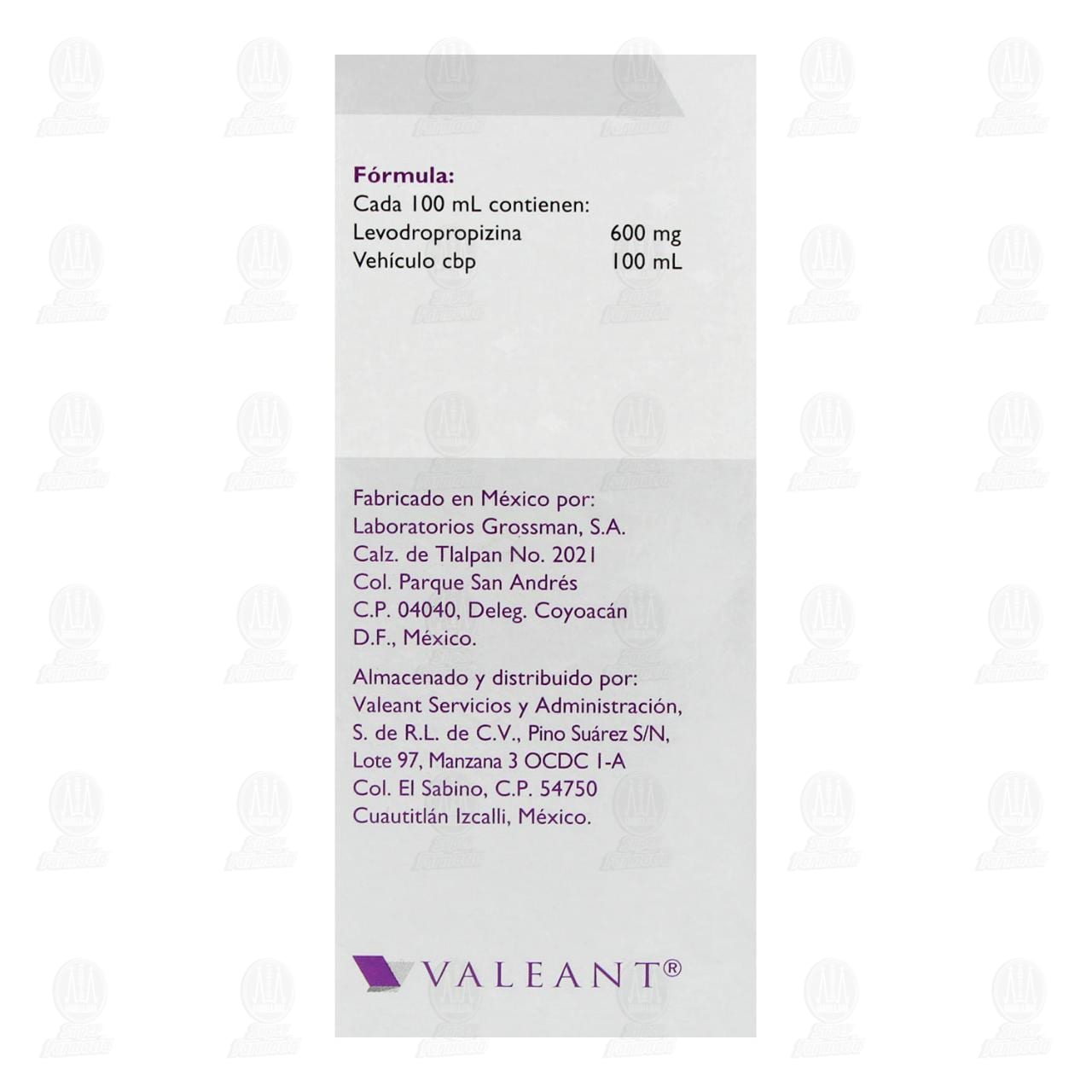 Levocof Soluci&oacute;n 60mg/10ml, 120 ml. image number 2