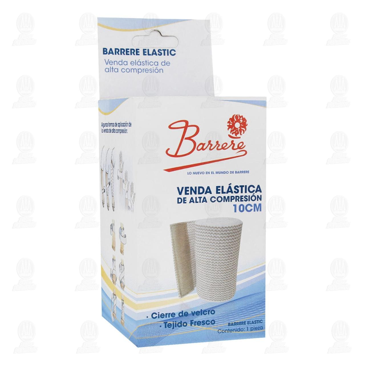 Venda El&aacute;stica Barrere 10 cm, 1 pz.