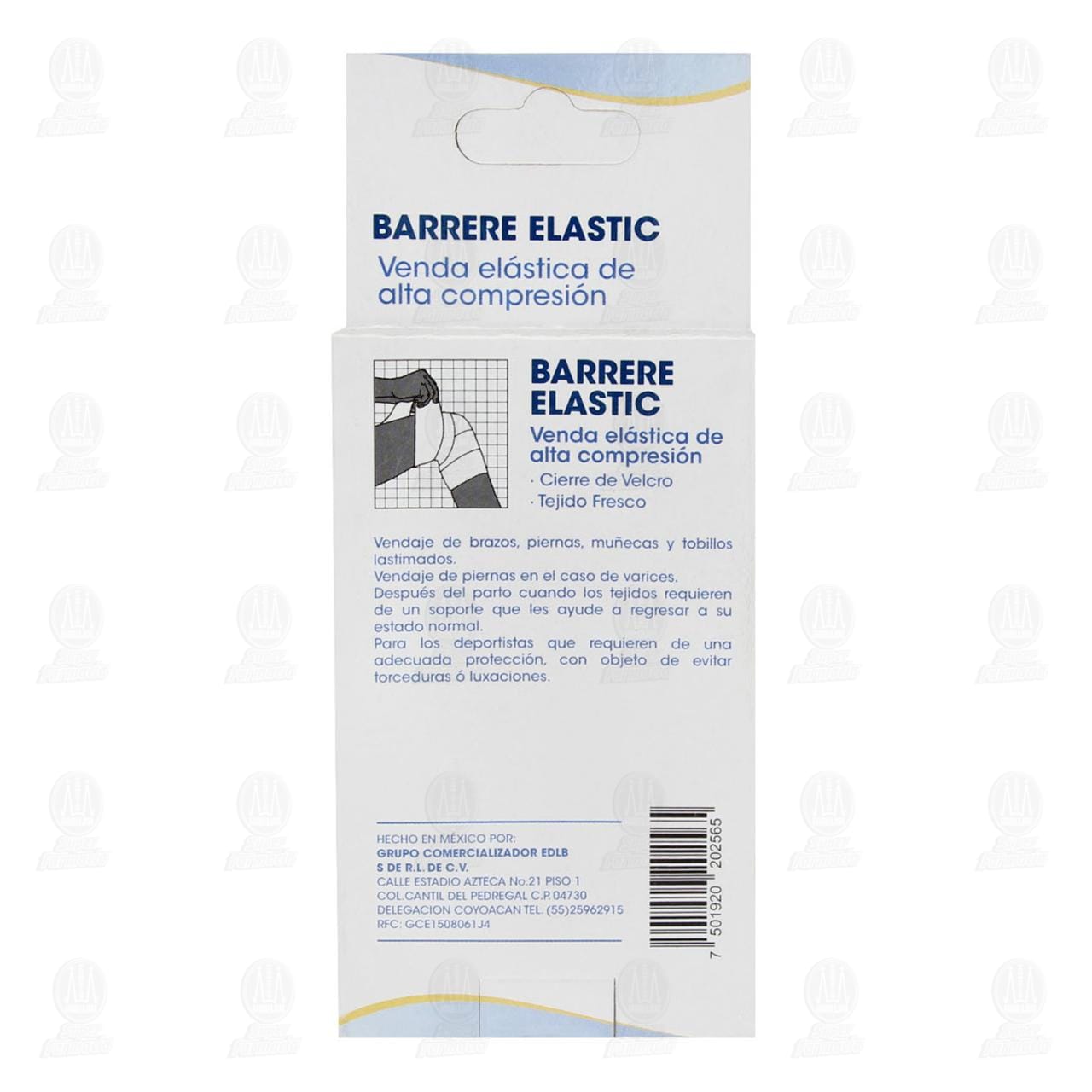 Venda El&aacute;stica Barrere 10 cm, 1 pz. image number 2