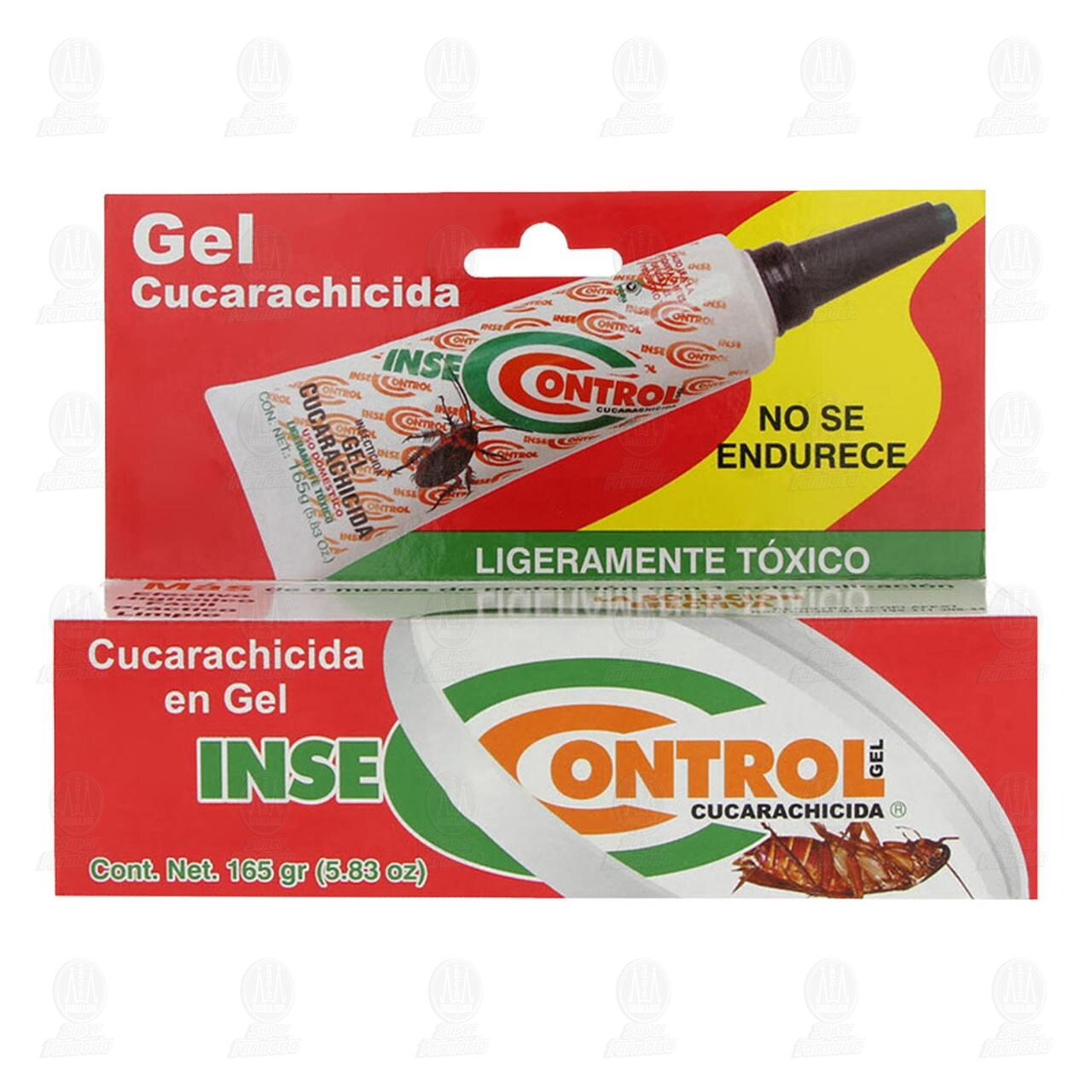 Insecticida Insecontrol Cucarachicida en Gel Uso Dom&eacute;stico, 165 gr. image number 1