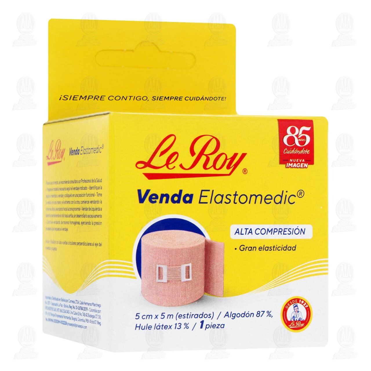 Venda Elastomedic Le Roy 5cm x 5m, 1 pz. image number 0