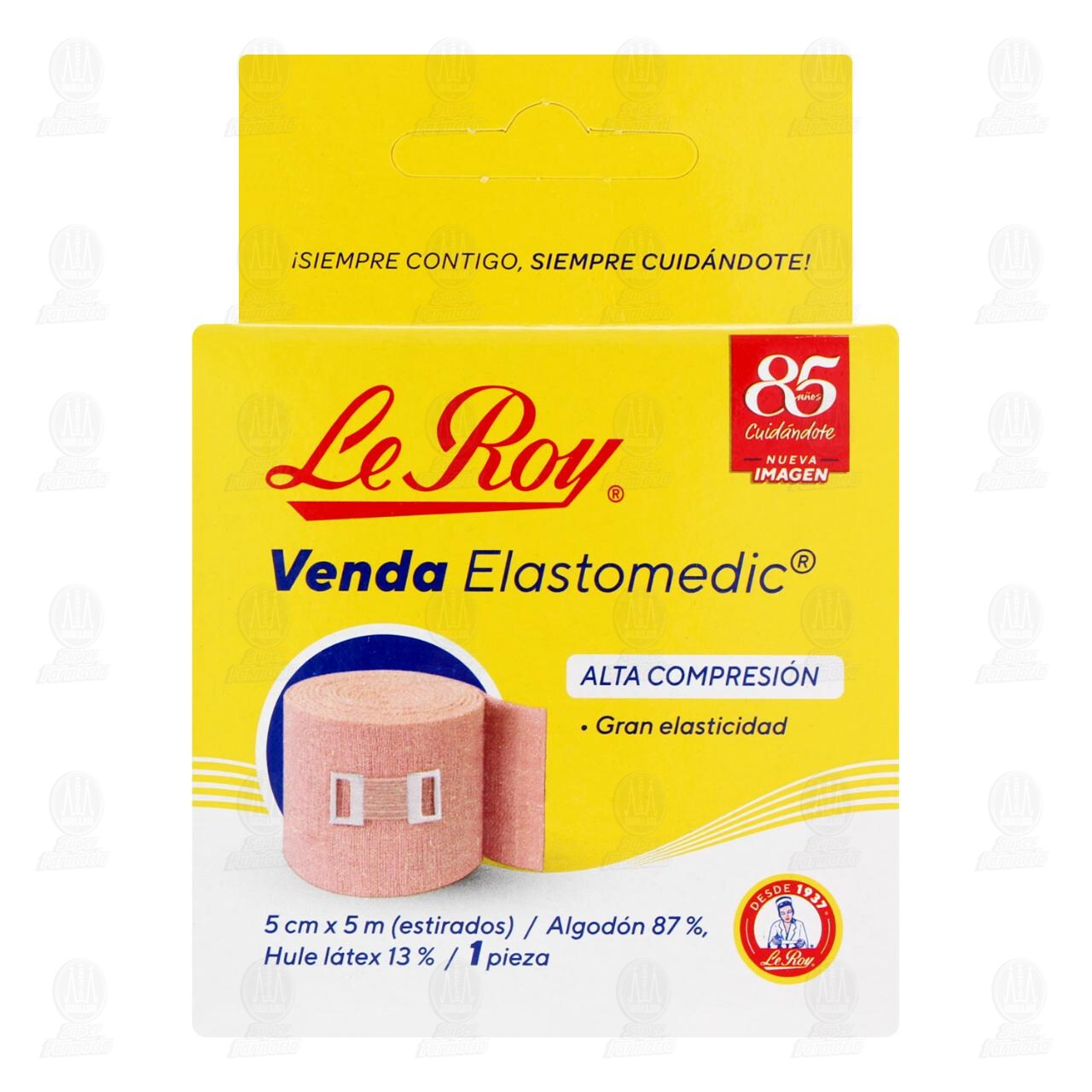 Venda Elastomedic Le Roy 5cm x 5m, 1 pz. image number 1