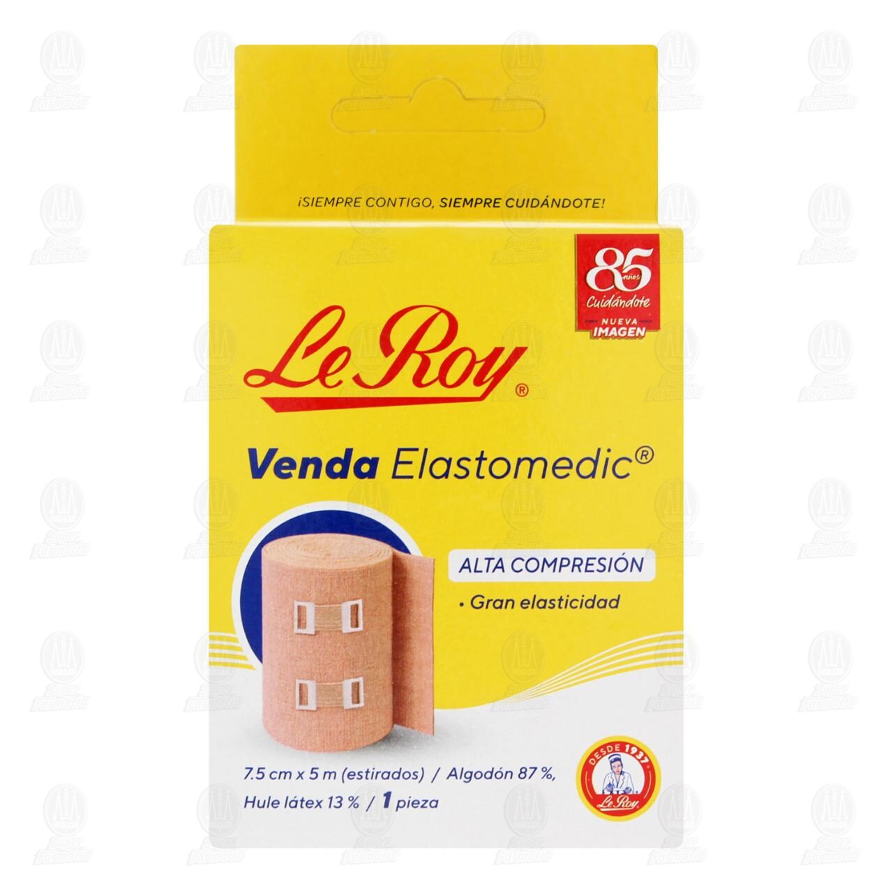 Venda Elastomedic Le Roy 7.5cm x 5m, 1 pz. image number 1