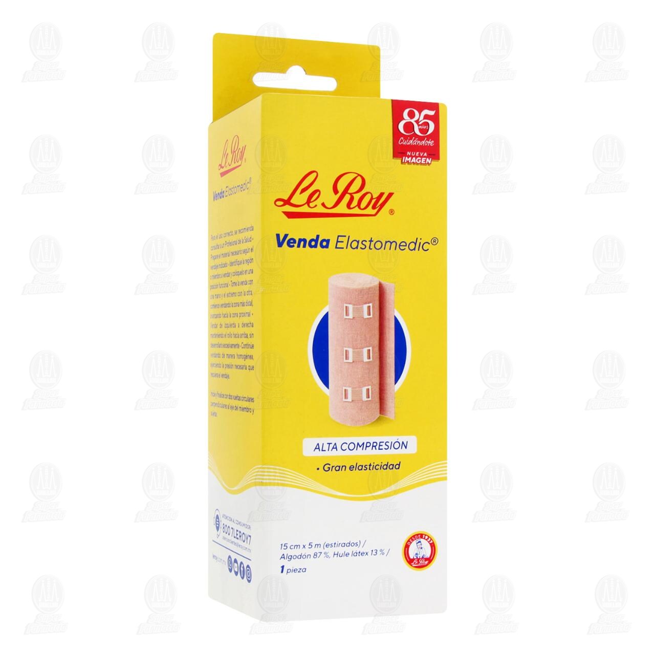 Venda Elastomedic Le Roy 15cm x 5m, 1 pz. image number 0