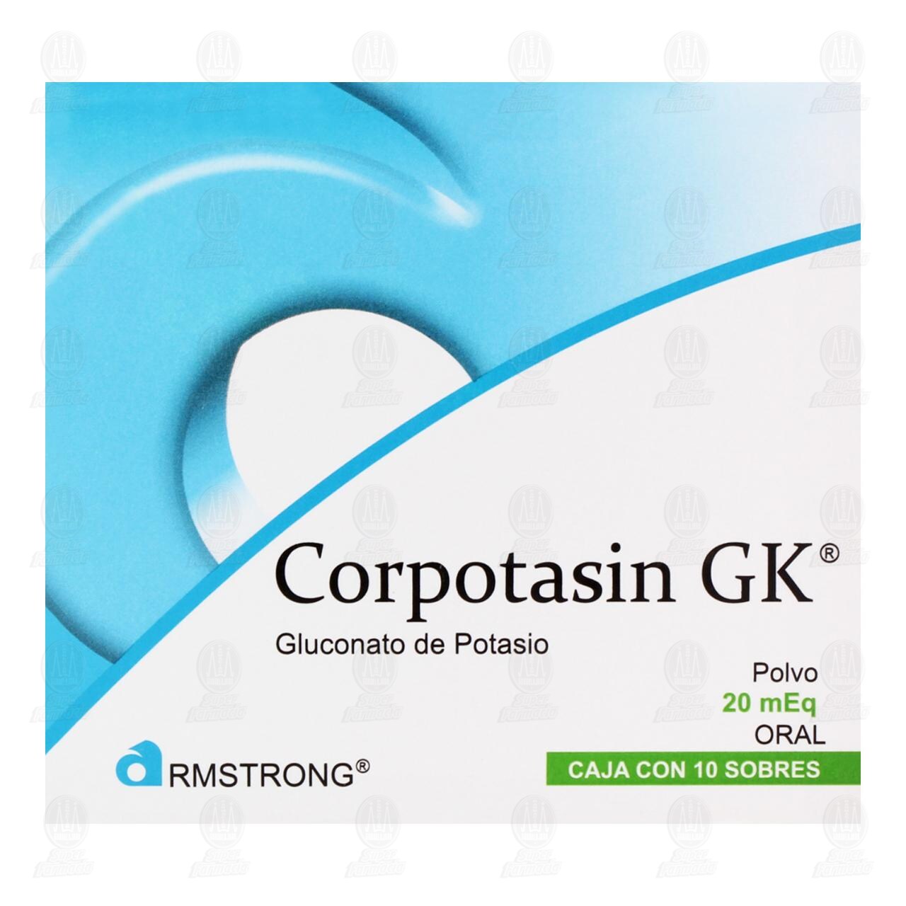Corpotasin GK Polvo Oral, 10 sobres. image number 1