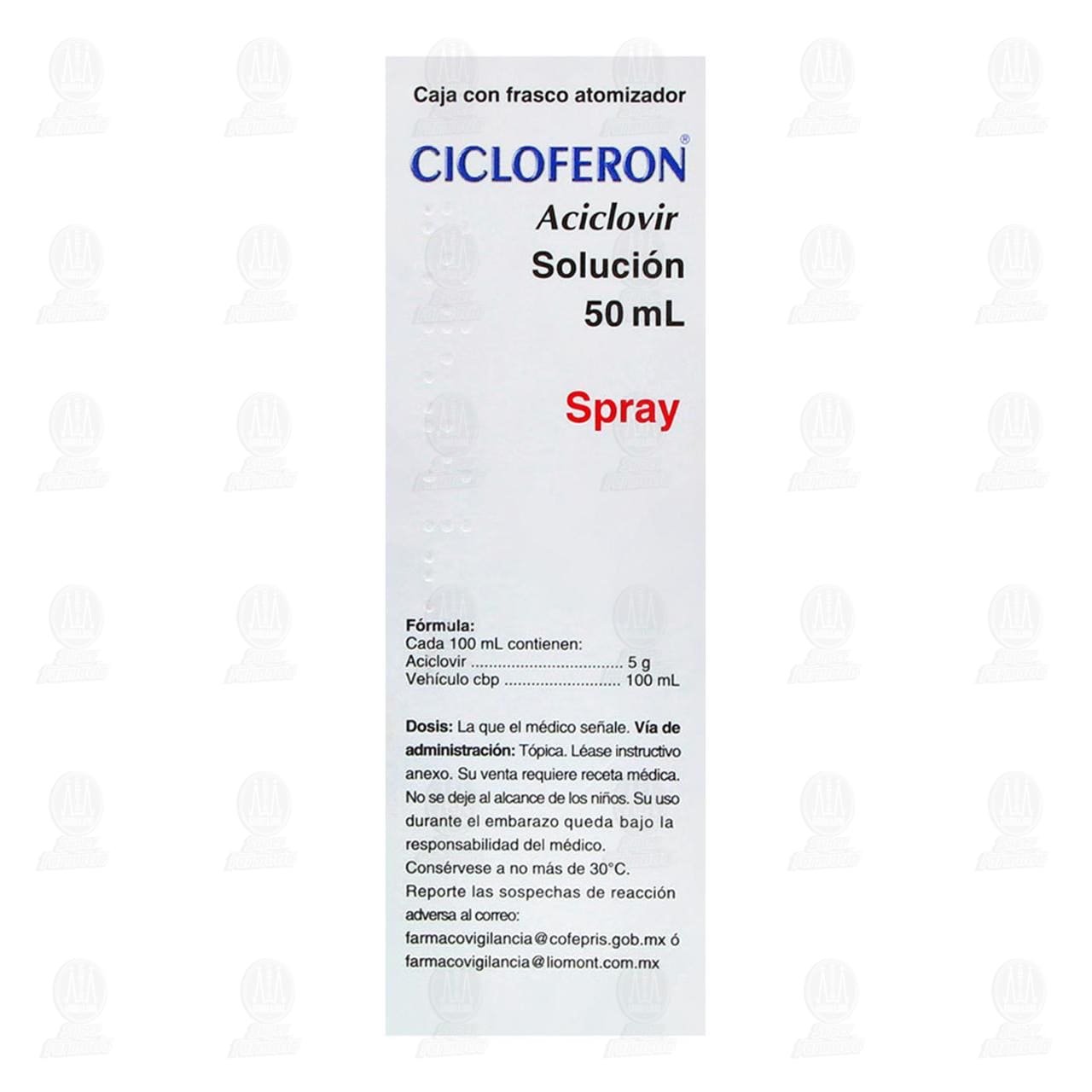 Cicloferon Soluci&oacute;n Spray, 50 ml. image number 2