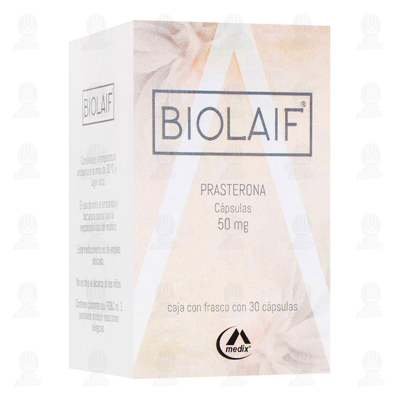 Biolaif 50 mg, 30 Cápsulas.