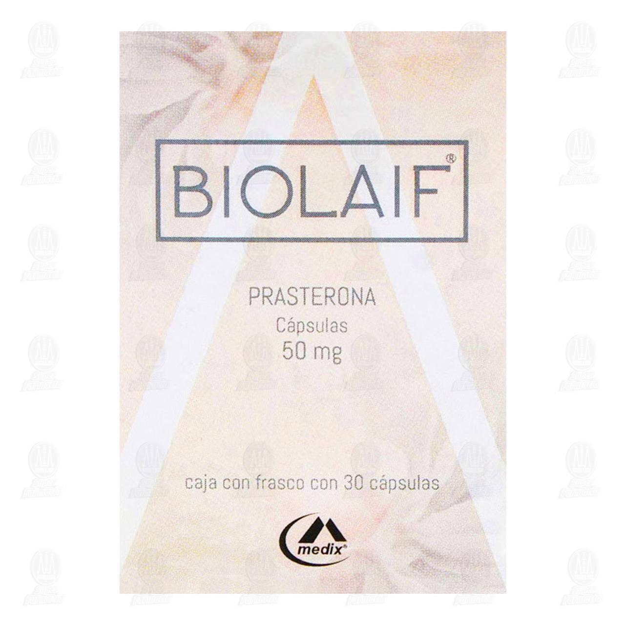 Biolaif 50 mg, 30 Cápsulas. image number 1