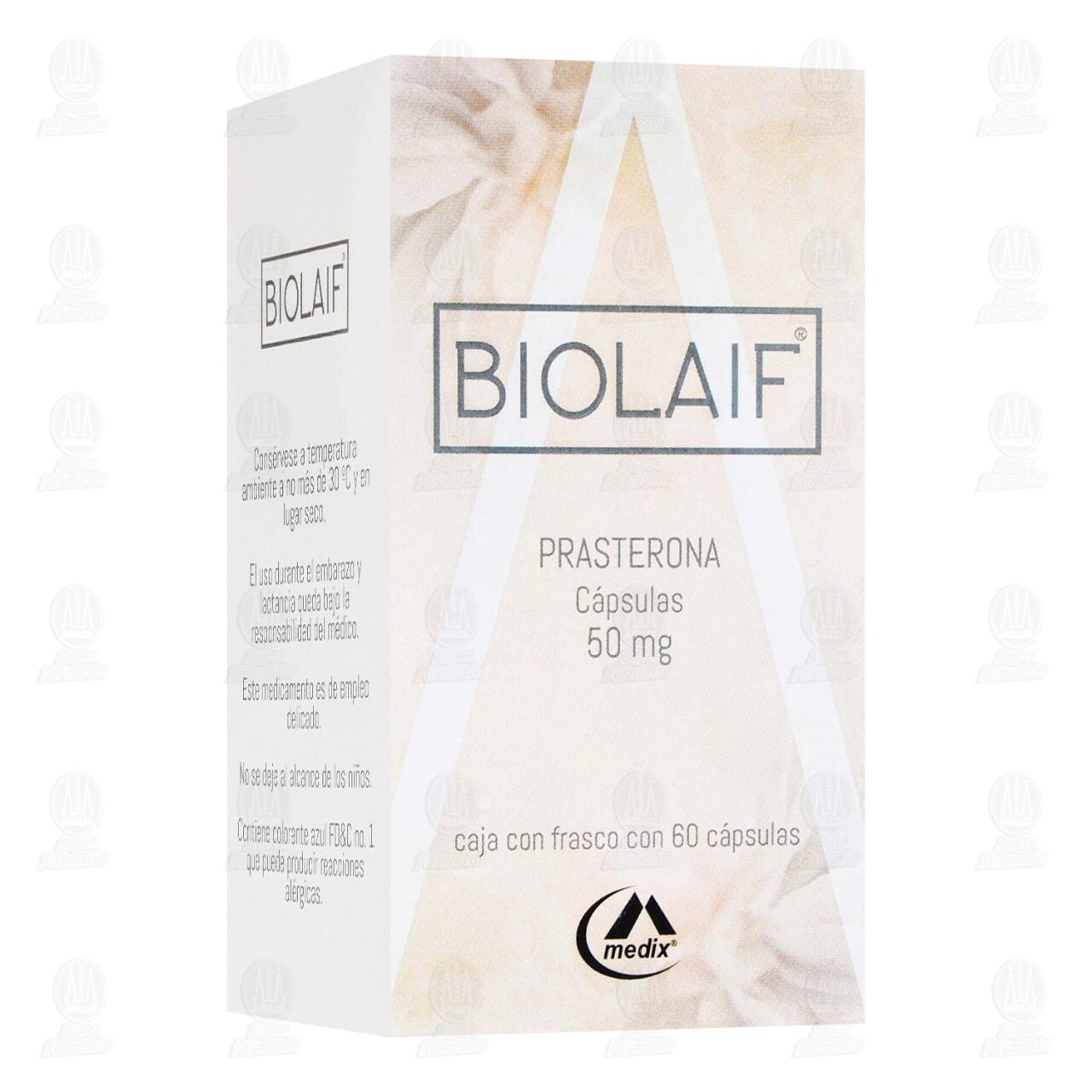 Biolaif 50 mg, 60 C&aacute;psulas.