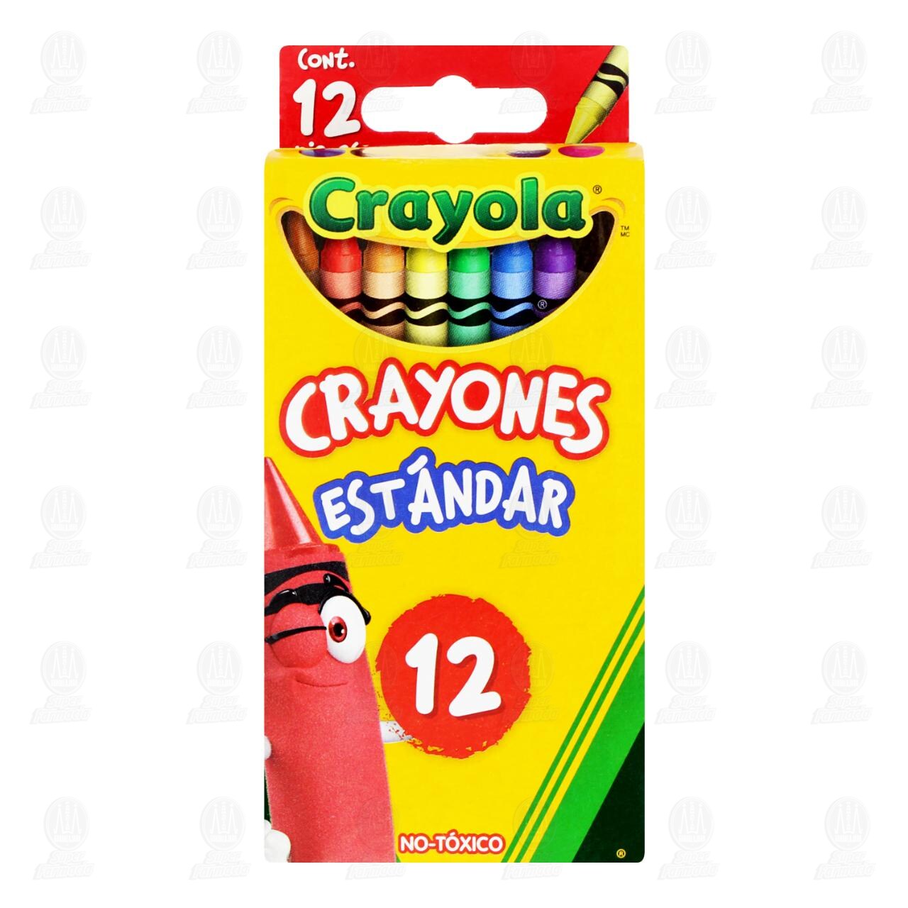 Crayones Crayola Est&aacute;ndar, 12 pzas. image number 1