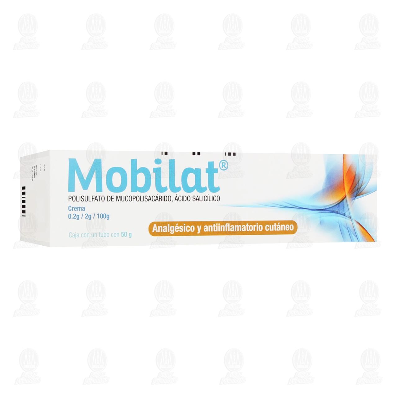 Mobilat 0.2gr/2gr/100gr Crema,  50 gr. image number 0