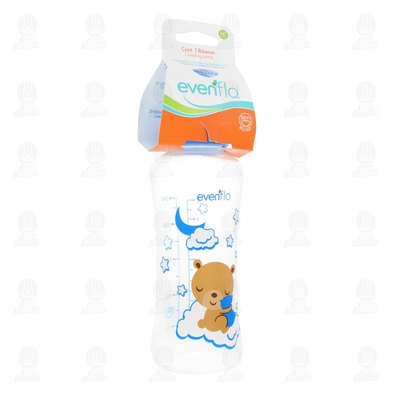 Biberón Evenflo Dreams de Flujo Medio, 1 pz.