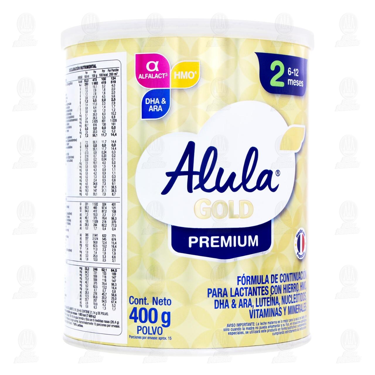 F&oacute;rmula Infantil Alula Gold Etapa 2 (6-12 Meses), 400 gr. image number 0