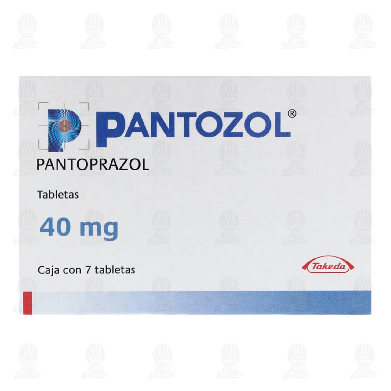 Pantozol 40 mg, 7 Tabletas. image number 1