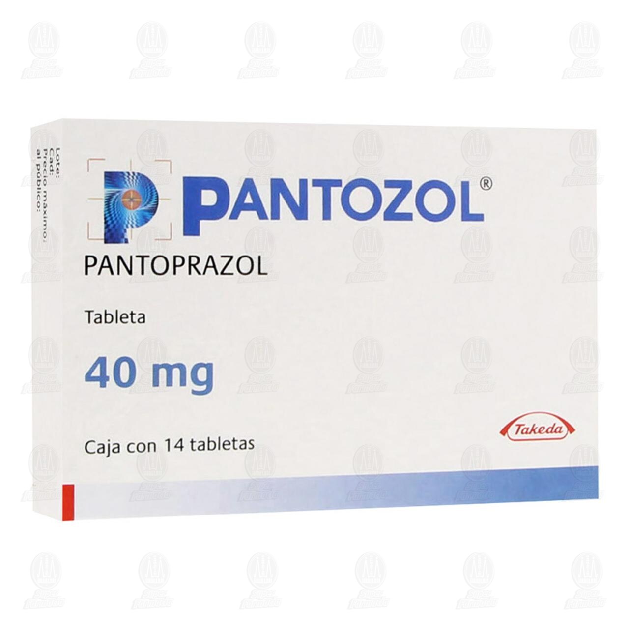 Pantozol 40 mg, 14 Tabletas. image number 0