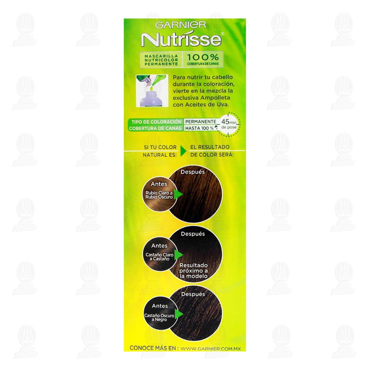 Tinte Garnier Nutrisse Color Tamarindo (45), 1 pz. image number 2