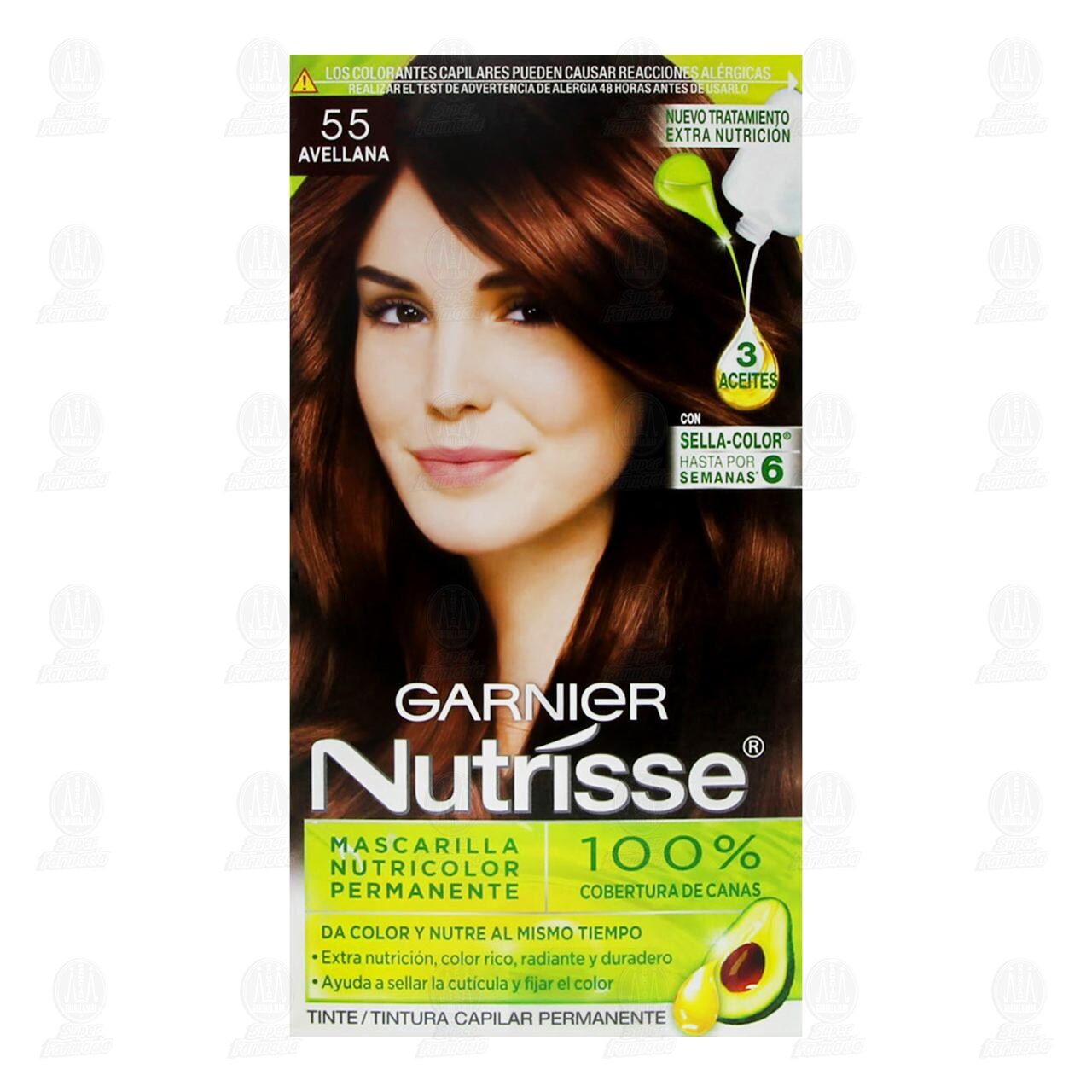 Tinte Garnier Nutrisse Color Avellana (55), 1 pz. image number 1
