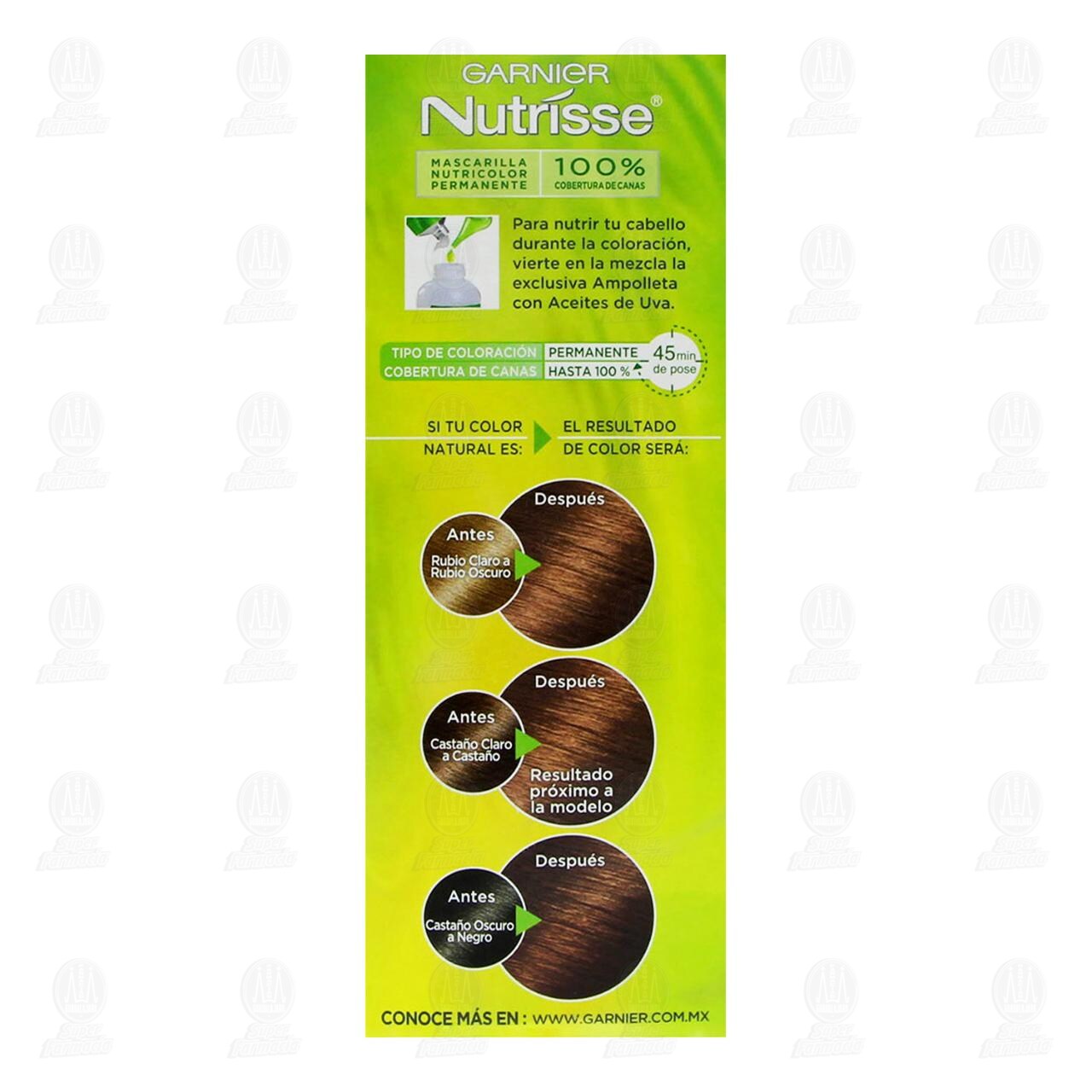 Tinte Garnier Nutrisse Color Avellana (55), 1 pz. image number 2