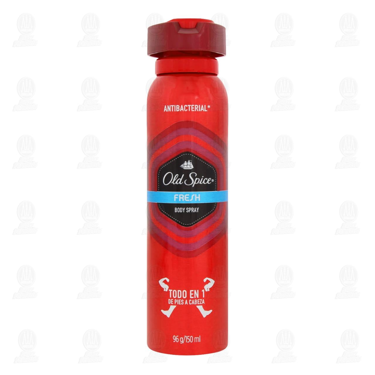 Desodorante Old Spice Fresh en Aerosol, 150 ml. image number 1