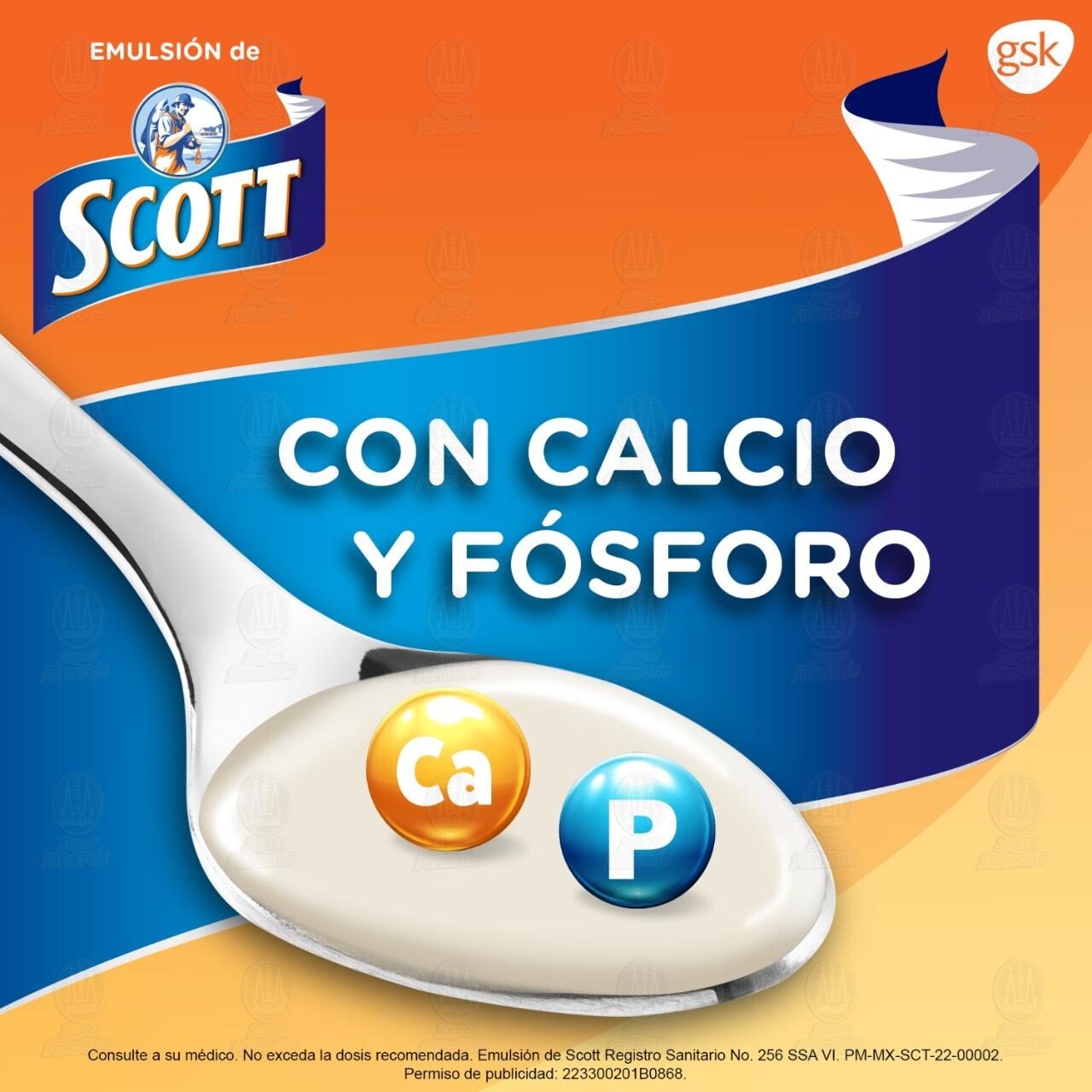Emulsi&oacute;n de Scott Multivitam&iacute;nico Sabor Cereza, 200 ml. image number 2