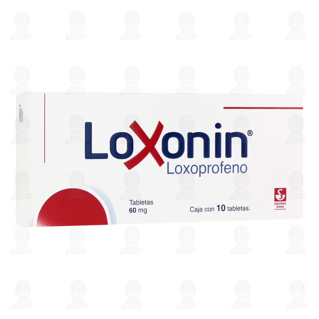 Loxonin 60 mg, 10 Tabletas.