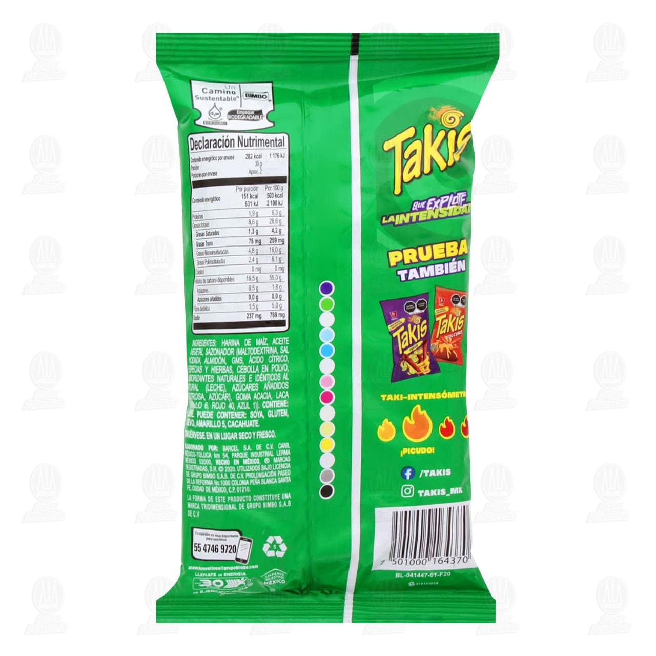 Botana Barcel Takis Original, 56 gr. image number 1