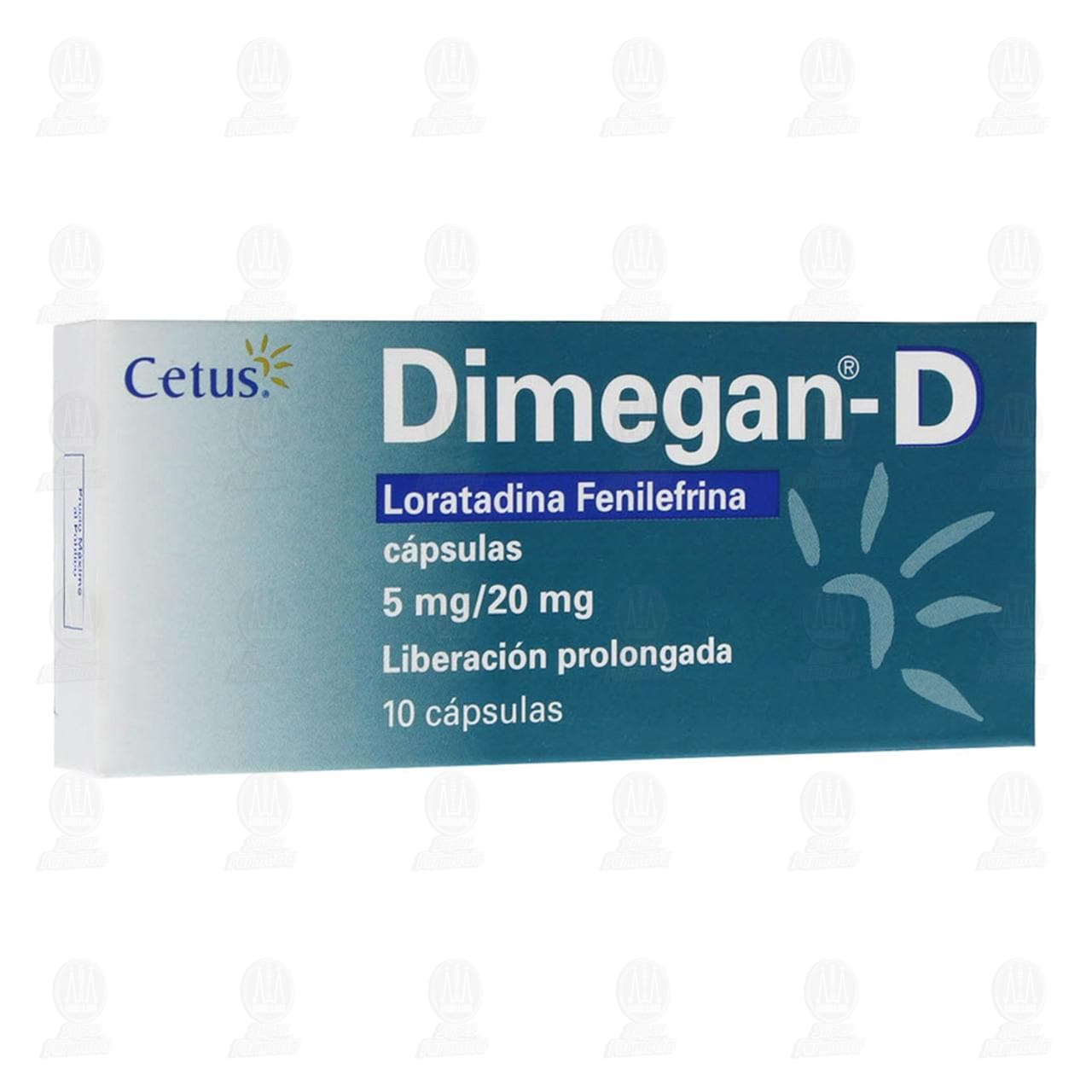Dimegan D 5mg/20mg, 10 C&aacute;psulas. image number 0