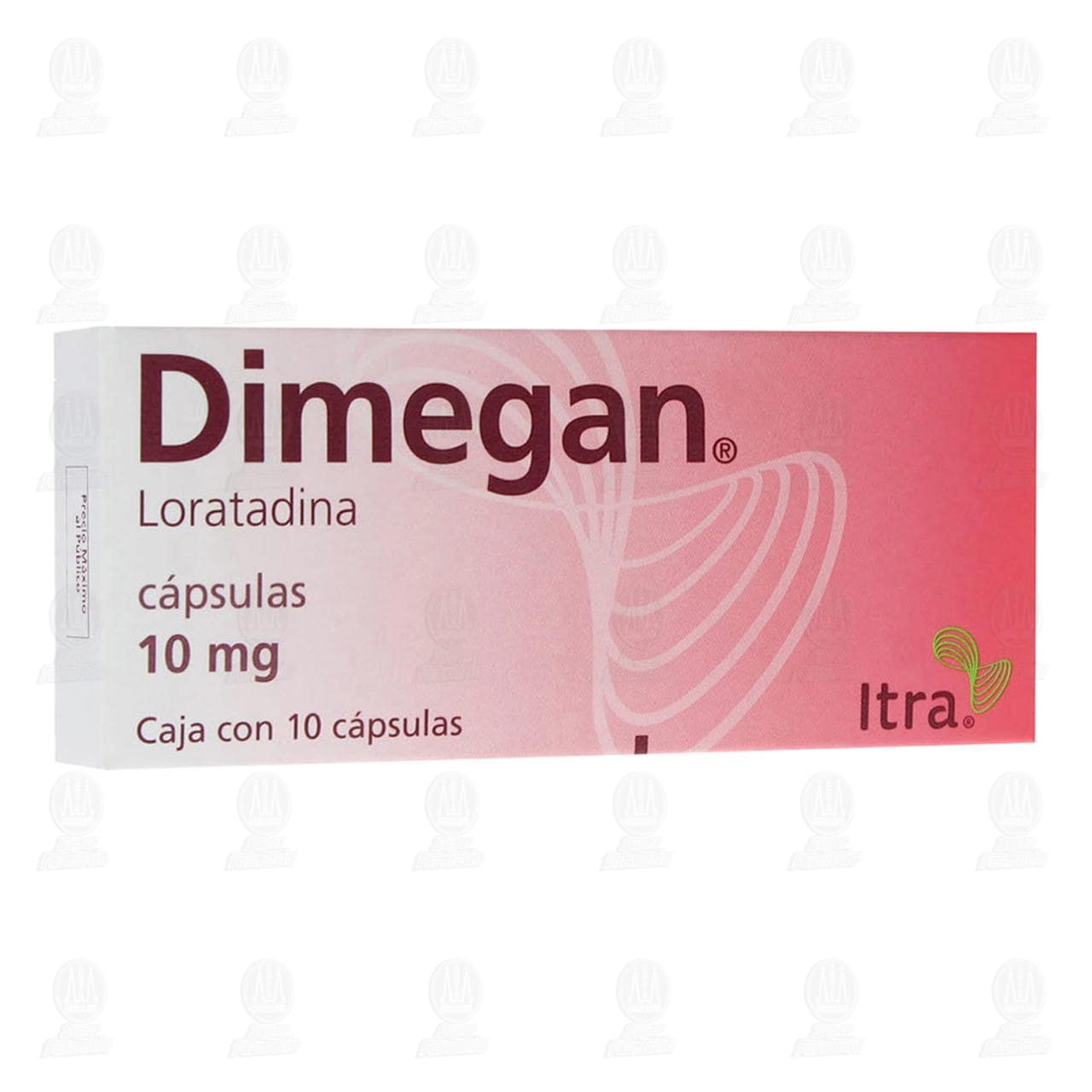Imagen para Dimegan 10 mg, 10 Cápsulas.
