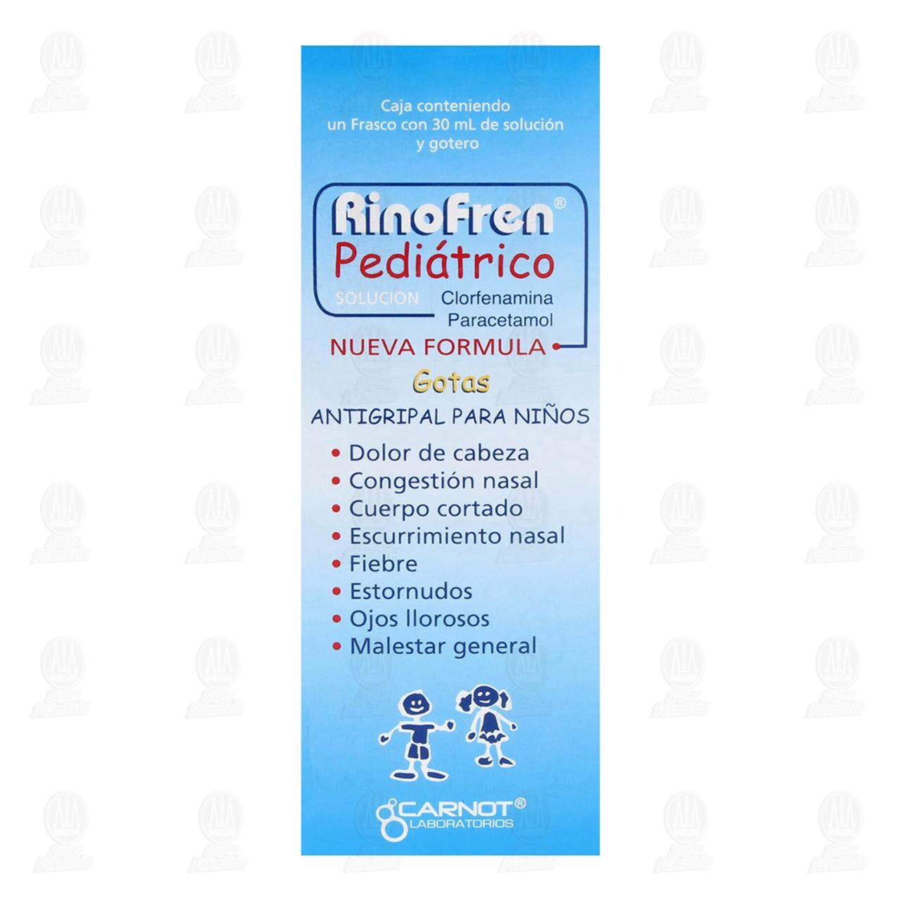 Rinofren Pedi&aacute;trico Soluci&oacute;n Gotero, 30 ml. image number 1