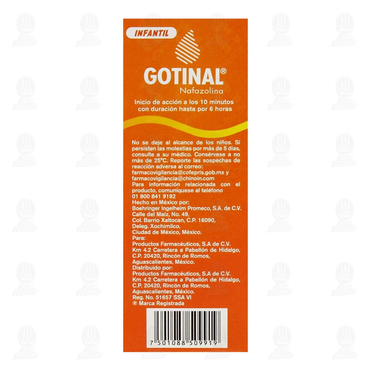 Gotinal Soluci&oacute;n Infantil 0.5 mg Atomizador, 15 ml. image number 4
