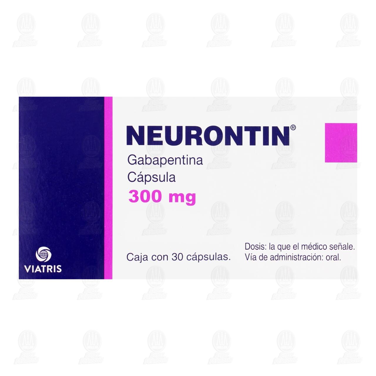 Neurontin 300 mg, 30 C&aacute;psulas. image number 1