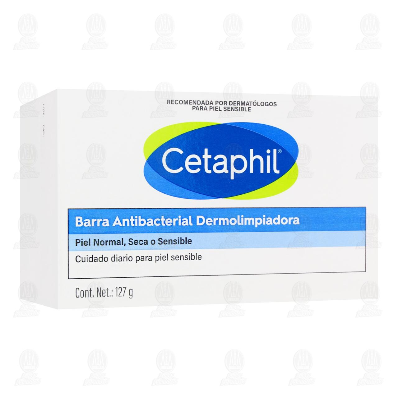 Cetaphil Barra Antibacterial Dermolimpiadora, 127 gr.