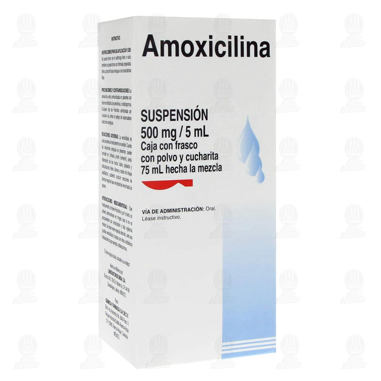 Amoxicilina 500mg 75ml Suspensión Pharmalife