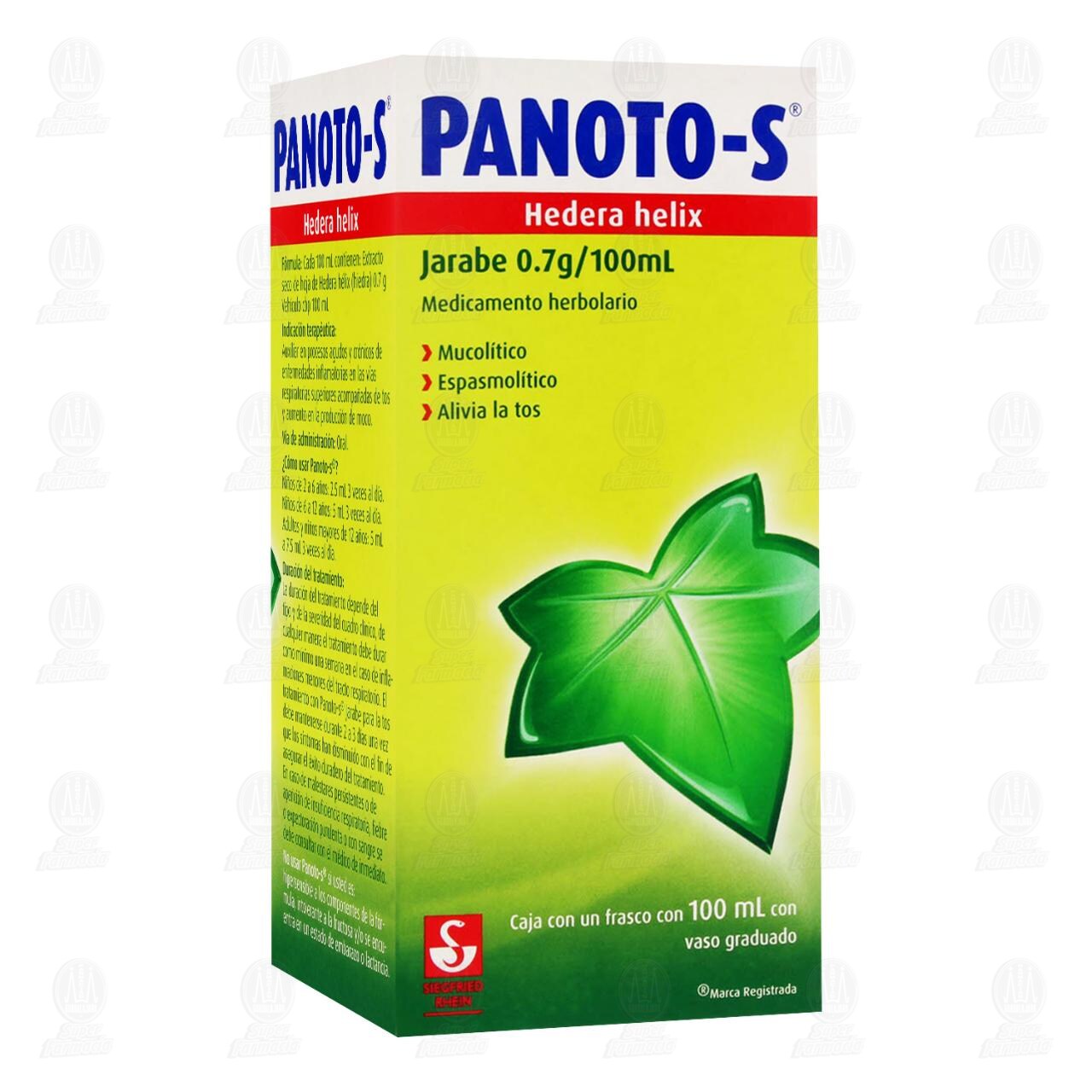 Panoto-S Jarabe, 0.7gr/100ml. image number 0