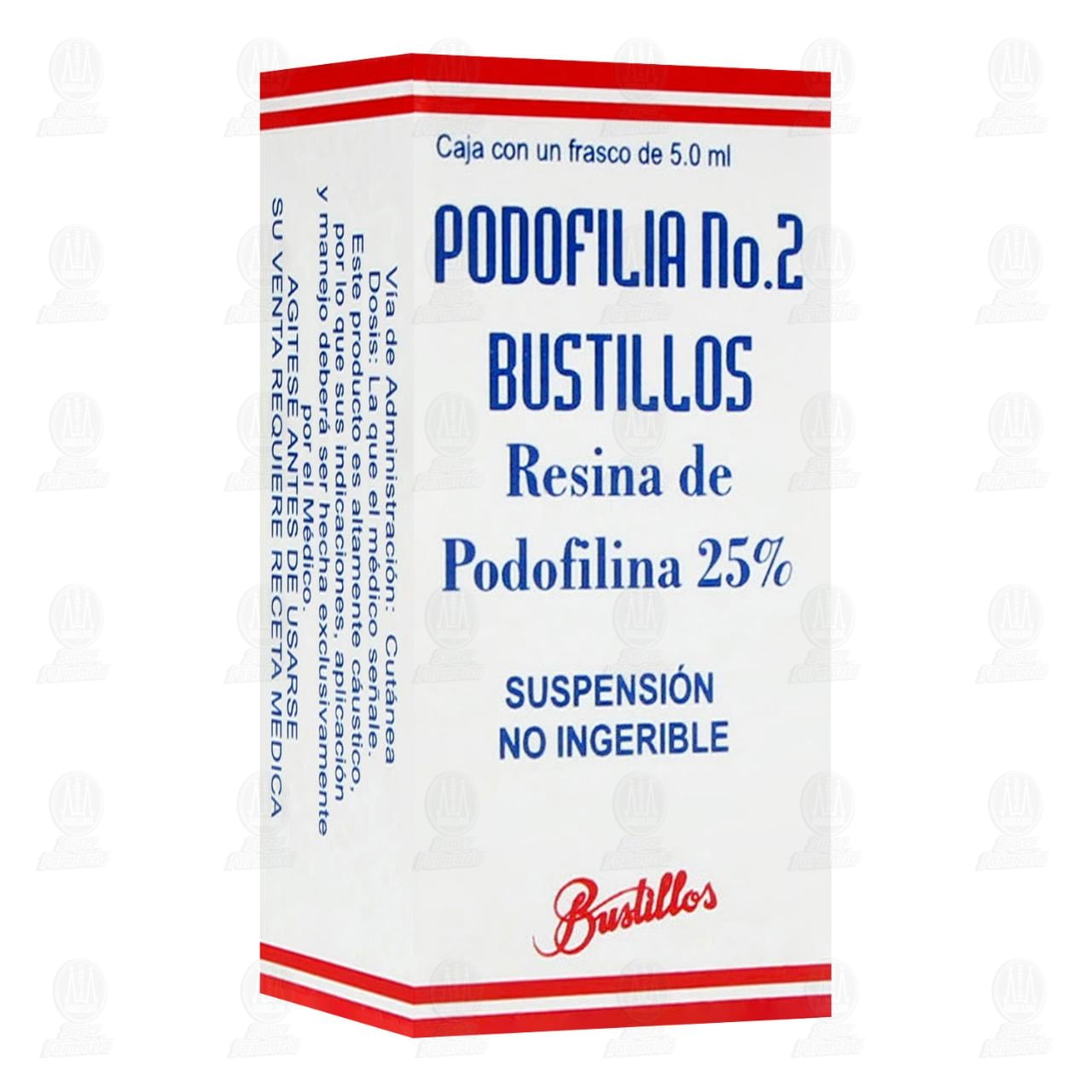 Podofilia 2 Soluci&oacute;n, 5 ml. image number 0