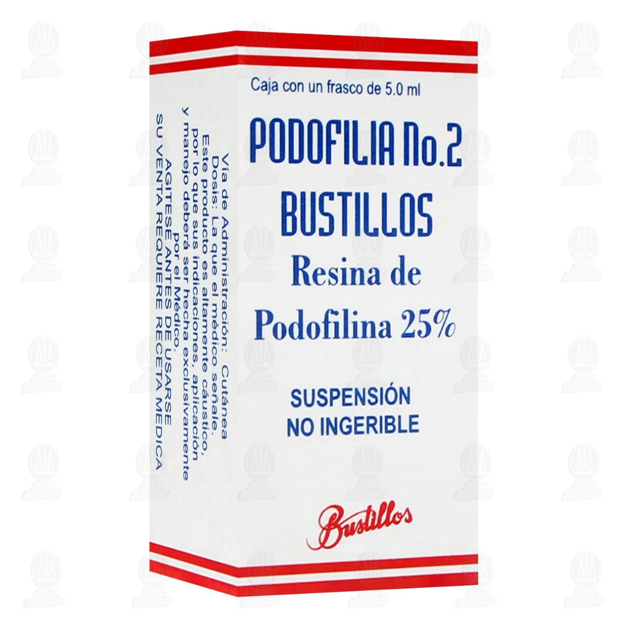 Podofilia 2 Soluci&oacute;n, 5 ml. image number 0